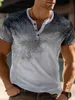 2024 Nouveaux hommes Summer Summer à manches courtes Fitness T-shirts T-shirt Men's Street Fashion Brand imprimé en coton T-shirts surdimensionnés Tshirt Blouse décontracté Man O Office de cou Tops doux