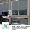 Vensterstickers Unidirectionele privacydecoratie UV Resistant Solar Film Reflector Home en kantoorelektrostatische sticker