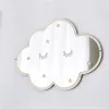 INS NORDIC WOODEN COURNE CLAW ICE CREME STARS Cat Enfants Acrylique Decorative Mirror Home Mur Mur Decoration Mirror Mirror Tools
