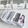 Other Bird Supplies Kpop Small Card Slot Sealing Spacious Compartment Function Modern Transparent Desk Organizer Desktop