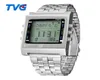 TVG Sports Watches Military Quartz LED Digital Watch Men Alarm TV DVD Remote Mens rostfritt stål Armbandsur Fashion Casual LY19124177075