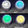 Luci notturne per bambini che dorme luce bianca a LED a LED controllata leggera morbida a 360 gradi a risparmio energetico domestico