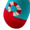 Herensokken Tijden Sokken gekamd katoentijmerk Brand Mens Socks Middle Tube Socks Jellyfish Fruit Swimming Circle Dames Sokken