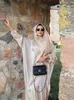 Ethnische kleding Ramadan Abaya Turkije Islam Moslim Saoedi -Arabië Verleed gebedskleding Abayas voor vrouwen Kaftan Ka Djellaba Robe Femme Musulmane T240510