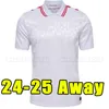 Jerseys de futebol dinamarquês 2024 2025 Eriksen Red Away White Terceiro 24 25 Hojbjerg Christensen Skov Olsen Braithwaite Dolberg Futebol Camisa Men Kids Kits Kits Kits Kits Kits