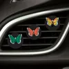 Andra interiörstillbehör Butterfly Cartoon Car Air Vent Clip Diffuser Freshener Outlet Clips per Drop Delivery OTF65