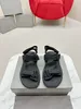 2024 summer new men's and women's Tourist sandals catwalk nylon mesh