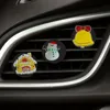 Interior Decorations Fluorescent Christmas Cartoon Car Air Vent Clip Clips Conditioner Outlet Per Freshener For Office Home Drop Deliv Otoqm