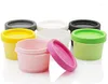 Bouteilles de rangement 100 ml de gel d'emballage Conteneurs de cosmétique 100g Masque en plastique pots de crème poudre 500pcs