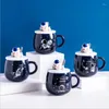 Mugs Diy Personality Cartoon 3D driedimensionale koffiemok Office Water Cup voor koppels vrienden en familie creatief cadeau