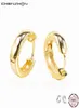 Mini Hoop Earrings 925 Sterling Silver Jewelry Cirle Round 18 K Gold Plated Fashion Cool Earring Present Box Pack Huggie4785520