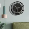 Horloges murales acryliques creux évidés légers durables horloge suspendue décorative pour le salon du restaurant el
