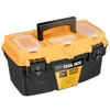 Boîte à outils Airaj 15 pouces grande capacité épaisse durable et durable Multi fonctionnelle Mardware Storage Toolbox 240506