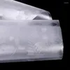 ウィンドウステッカー2024レーザーリーフプライバシーフィルムUVブロッキング熱制御ガラスの自己接着剤の光を許可しない