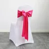 Chair Covers El Wedding Event Free Of Charge Back Flower Props Banquet Decoration Cover Elastic Ribbon Bow