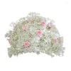 Flores decorativas de 60 cm de flor artificial para a peça central de casamentos suprimentos de festa diy 7 cor