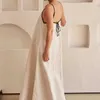 Basic & Casual Dresses designer GY25028 Fashionable contrasting color suspender large hem dress, new for spring/summer 2024 1MPG B9OY