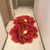 Halılar büyük 160x90cm çift şakayık çiçekleri halı kalın oturma odası yatak odası alanı halı el yapımı kapı paspaslar düğün salonu koridor halıları