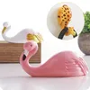 Cintres 4pcs / Set High Duty Hat Chapeau mural Hangle Moup de support Couchez Sticky Crochets Résine Animal Flamingo Adhesive Cartoon