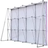 Décorations de mariage en aluminium alliage pliable stand extérieur racks d'affichage de mariage pour le mur de fleur en arrière