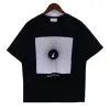 Rhude T Shirt Diseñador Mens Memor Man Camiseta Gráfica Topas Patrones Tops Summer Camiseta de manga corta Hip Hop Letras Graffiti Estampado Camisas sueltas Cause