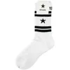 Men's Socks BEAMS Co branded Trendy Socks Mens and Womens Mid length Cotton Thickened Towel Bottom Sports High Top Basketball Calf Long Socks