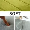 Bath Mats Memory Foam Mat Bathroom Rugs Water Absorbent Machine Washable Soft Non Slip Thick Carpet For Floor Tub