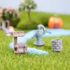 Decoratieve beeldjes retro Water Well Figurine Dollhouse Furniture Fairy Garden Miniatures Micro Landscape Diy Decoration Accessories Home Home
