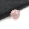 Decoratieve beeldjes 1 -st helende kristal Natuurlijk roze roze rooskwarts edelsteen baldivinatie bol 20 mm