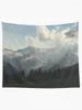 Taquestres MT. Rainier do Sunrise Tapestry Wall Deco decoração de decoração de casa decora estética no