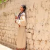 Ethnic Clothing Women's Daily Tibetan Elements Costume Tibet Region Holidays Travel Kangba Blouse Robe Life Dance Wear