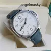 Современные запястья Watch Panerai Luminor Due Series PAM00906 Watch Night Light Автоматическая механическая точность стальной сталь коммерческие часы белый циферблат PAM00906