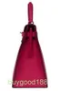 Top Ladies Designer Akeilly Bag 28 Rose Extreme Pink Epsom Leather Gold Hardware Bag