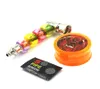 Bob metal grinder set plastic and tobacco for dry herb with 5 pipe screens 2 type2343285