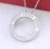 Colliers pendentifs pour hommes et femmes pour hommes et femmes collier de diamant de haute qualité
