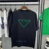 Maglietta da uomo di lusso Mens Designer Black White Green Lettere Green Shorys Cotone Short Selling Brand Abbigliamento M XL Tshirt per donne Trendy