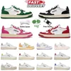 Designer barato Autrys Action Sapatos casuais Autries Plataforma tênis altos panos verdes panda branca vermelha roxa lasca amorda