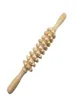 Wood Therapy Massage Tools Handheld Wooden Massager Roller03099289