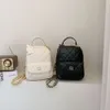Modemerk Backpack Designer New Lingge Dames Mini Fashion Cute Multifunction Handbag Travel Bagntrp