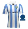 2024 2025 CAMISETA MALAGA CF SOCCER MAGHIA 120 Aniversario Remake retrò 24/25 camicie da calcio domestico Bustinza M. Juande Ramon Febas Alex Gallar Kit 12 13 retrò