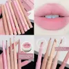 Crayons à lèvres muge leen lait mate lipliner lipliner durable lèvres étanche lipliner lipliner lipliner maquillage stick nue v6z8 d240510