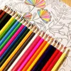 Crayons en boîte 12/24 coloriage crayon ensemble de crayons enfants kawaii papeterie crayon peinture crayon crayon peinture art fournitures d240510