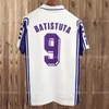 Maglie da calcio Fiorentina retrò Batistu Rui Costa Calcio da calcio CAMISA DE FUTEBOL VINTAGE CLASSIC 84 85 89 90 91 92 93 94 95