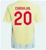 2024 Spain Pedri Soccer Jersey 24/25 Maillots De Foot Zubimendi Merino Morata Fabian Gavi M.asensio Camisa Canales Ansu Fati Rodrigo Kit Kit Uniformes de futebol uniformes