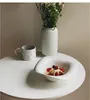 Ciotole francese per cena di alta qualità piatto in ceramica ceramica per la pasta per tavolo retrò dessert ciotola spessa