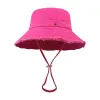 Accessorio di moda designer di hot sell Cappello da secchio per cappelli per uomini da donna Casquette Wide Brim Designer Sun Sun Prevenire il cappello da secchio per la spiaggia all'aperto in tela