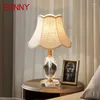 Table Lamps Modern Dimming Lamp LED Creative Crystal Desk Light With Remote Control For Home Living Room Bedroom Decor