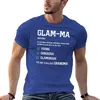 Topy z czołgami męskimi koszulka glamma dla babci dla zabawnej babci T-shirt