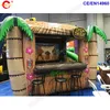 free ship to door outdoor activities outdoor portable western inflatable tiki bar party air inflated pub tent for sale 4mWx3mLx3.5mH (13.2x10x11.5ft)