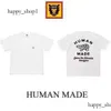 NOUVEAU T-shirt de canard fait humain Dry tout lin hommes femmes Femmes de haute qualité Humanmade T-shirt à l'intérieur de l'étiquette Tshirt graphique Streetwear japonais 186